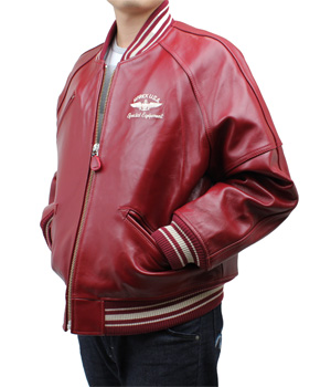 AVIREX（アヴィレックス）VARSITY JKT （羊革）スタジャン｜革製品専門 ...