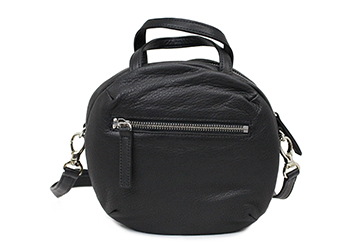 純日本製  ショルダー　ハンド 【新品・タグ付き】シールスキン　アザラシ革　バッグ　2way ハンドバッグ