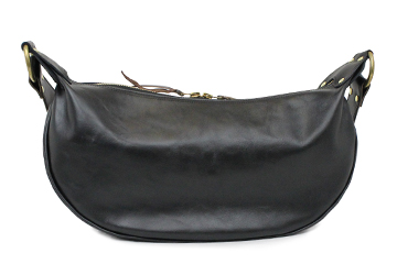 ホースハイド ボディバッグ（馬革/日本製）本体カラー：黒