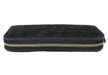 象革ラウンドファスナー長財布（象革／日本製）ファスナーはYKKを使用。使い心地は滑らかです。
