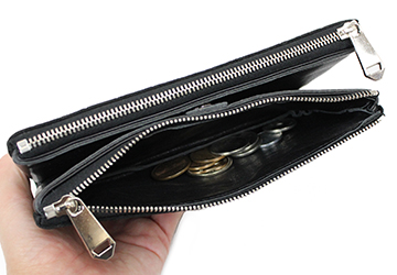 象革ダブルファスナー長財布 象革 日本製 革製品専門店レザーハウス