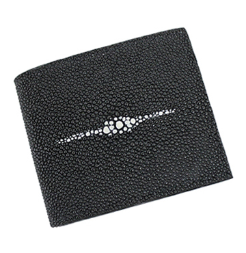 スティングレイ二つ折り財布（エイ革/日本製）｜革製品専門店レザーハウス