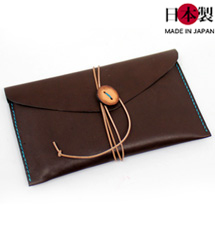 手縫い革iPadケース（ステッチを22色自分好みに選べる）